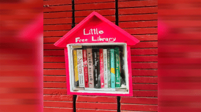 ‘Little Free Libraries’ adorn walls across DU