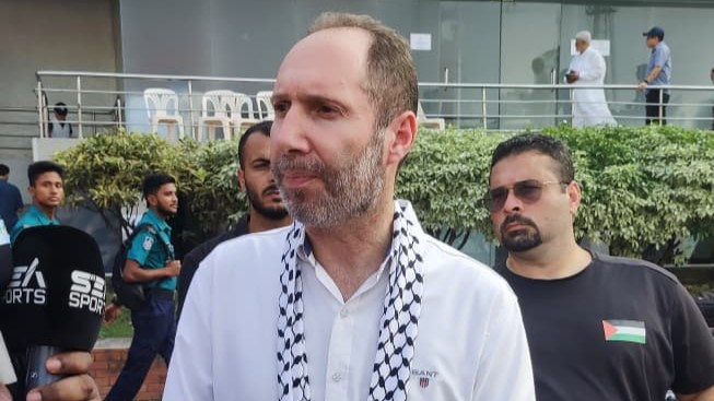 Palestine’s arrows fly for peace in Dhaka