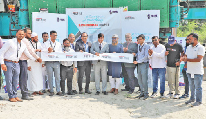 Bashundhara PHC Pile commercially launched, ushering in a new era in Bangladesh’s infrastructure