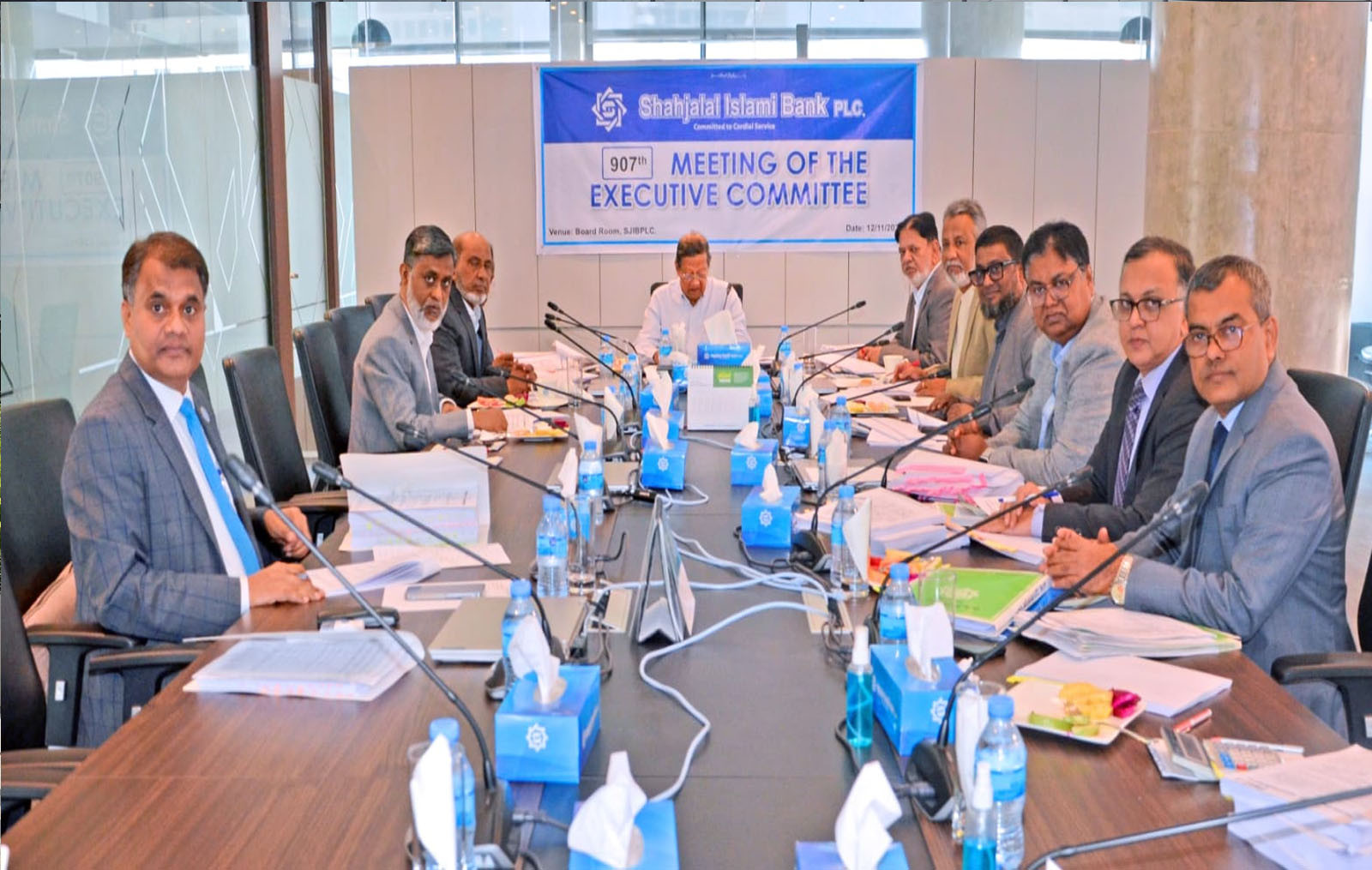 Shahjalal Islami Bank PLC Holds 907th Executive Committee (EC) Meeting