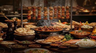 A Feast of Kebabs and Curries from Around the World at Amari Dhaka