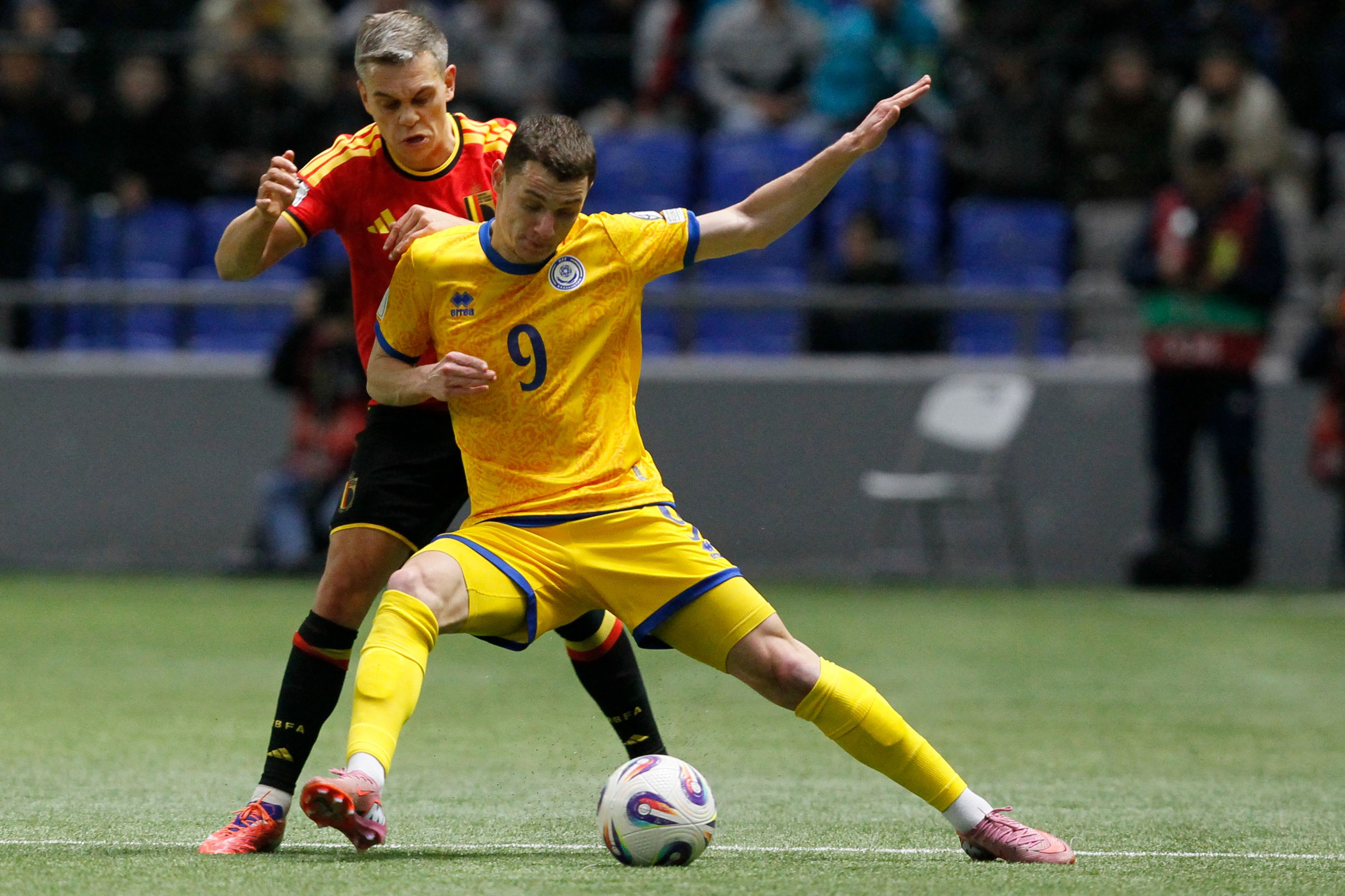 Kazakhstan keep Belgium waiting for World Cup ticket