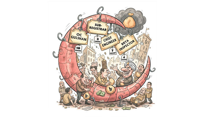 Money exchanged for transfers – the goal is corruption