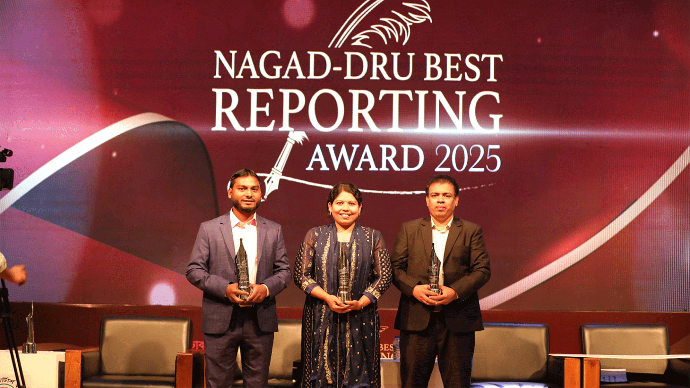 3 Daily Sun journos win Nagad-DRU Best Reporting Award