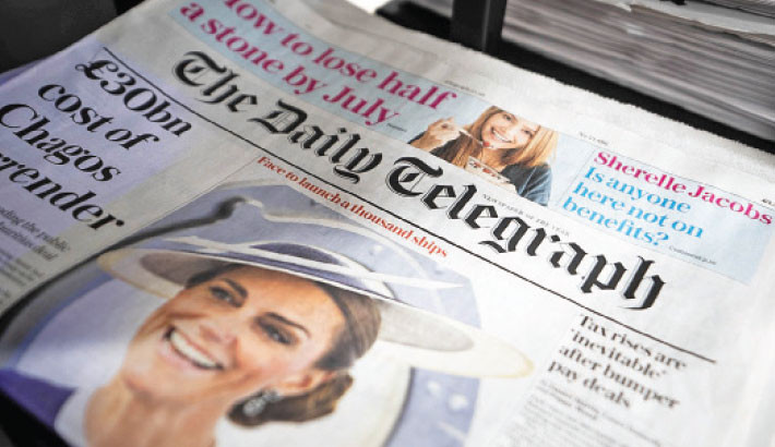 US firm drops takeover of UK’s Telegraph newspaper