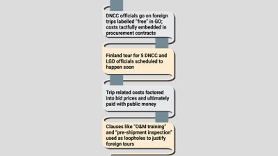 Public funds mask DNCC overseas trips