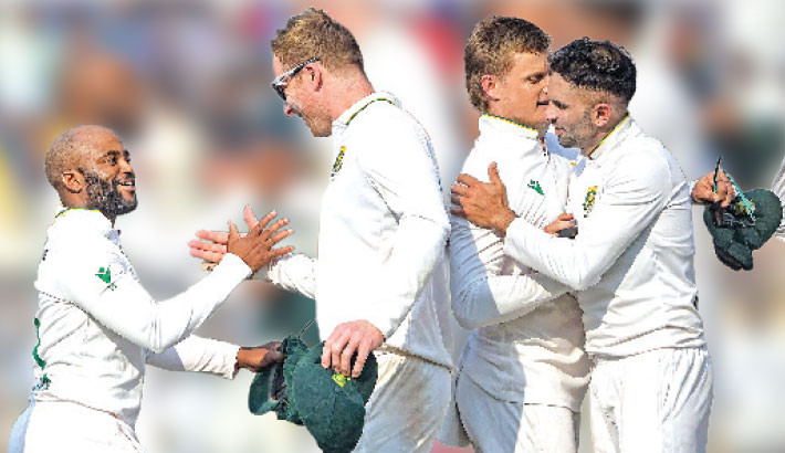Proteas end 
15-year wait