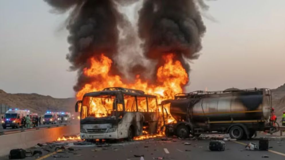42 Indians killed in Saudi Arabia after bus-tanker collision