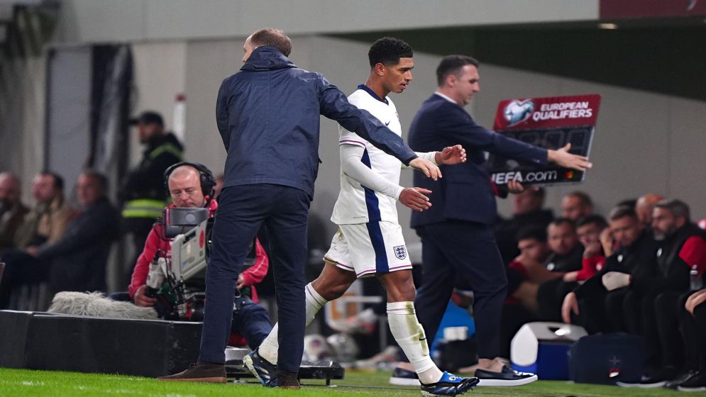 Tuchel lays down law to Bellingham after England star's frustration