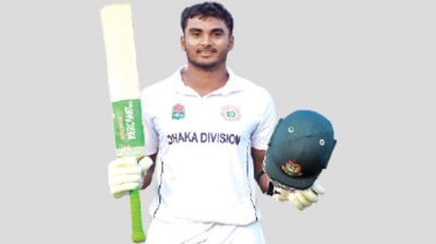 Shibli ton anchors Dhaka while Ashraful shines with five-for