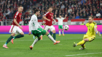 Parrott hat-trick books Ireland playoff spot over Hungary