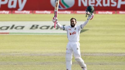 Mushfiqur joins elite club with hundred in 100th Test