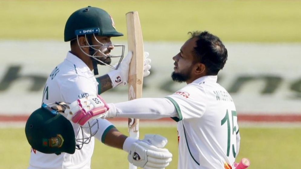 Mushfiqur and Litton hit centuries as Bangladesh dominate Ireland in Mirpur Test