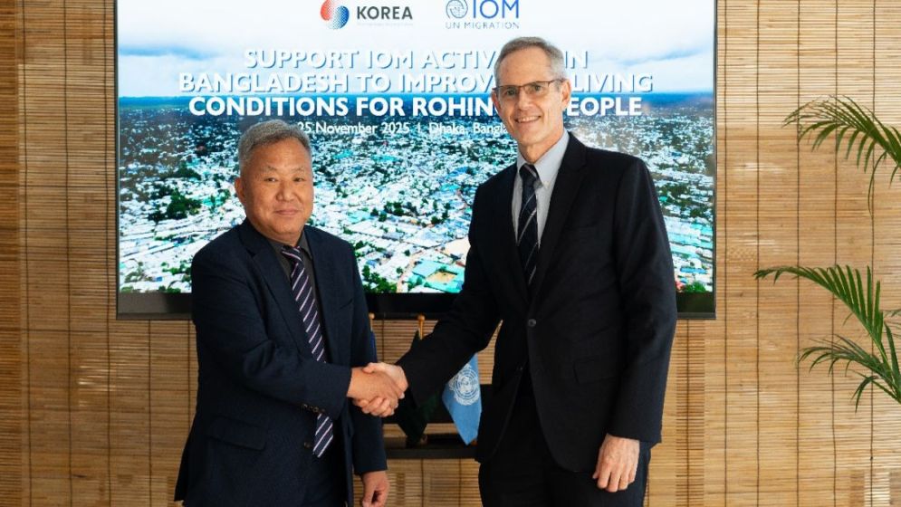Korea, IOM sign $5m assistance to Rohingyas in Cox’s Bazar