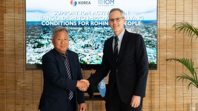 Korea, IOM sign $5m assistance to Rohingyas in Cox’s Bazar