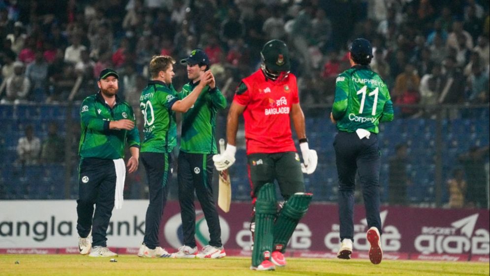 Ireland thrash Bangladesh by 39 runs in T20I opener