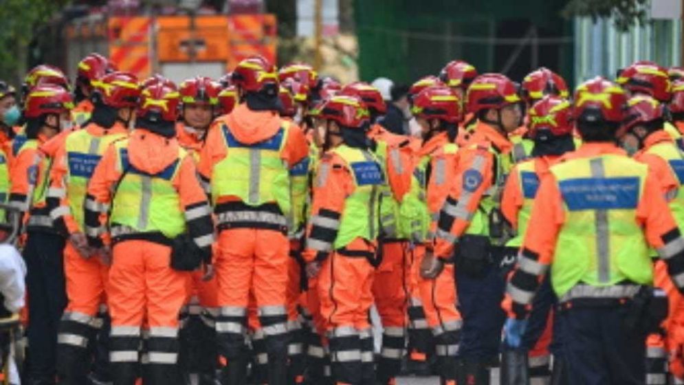 Firefighting at huge Hong Kong blaze has ended: govt