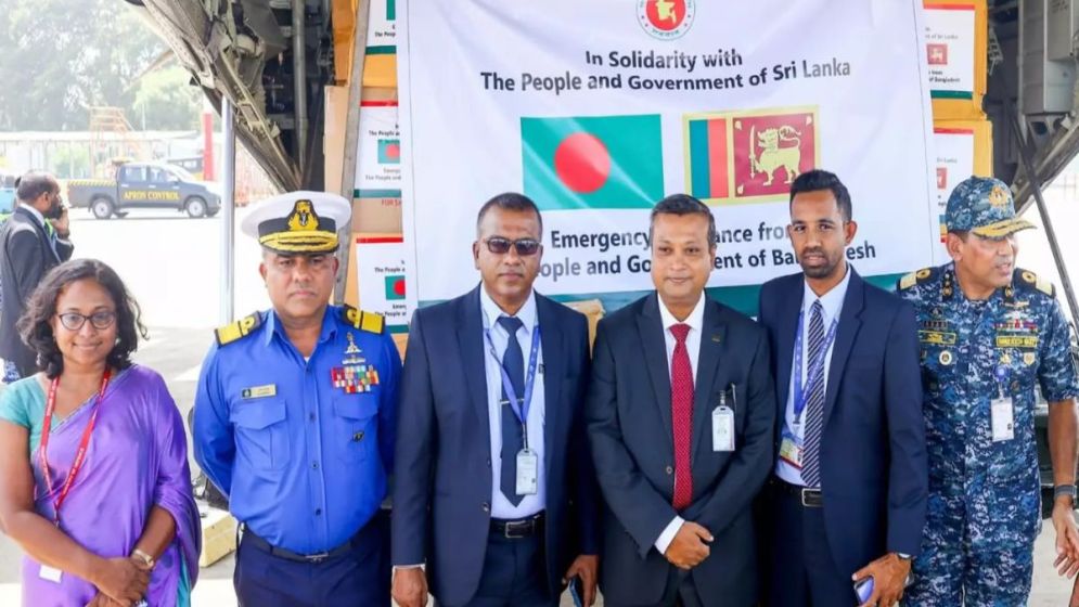 Cyclone-hit Sri Lanka thanks govt, people of Bangladesh for support