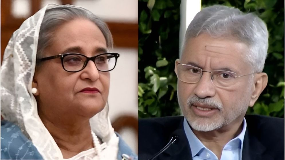 ‘She has to make up her mind':  Jaishankar on Hasina's India stay
