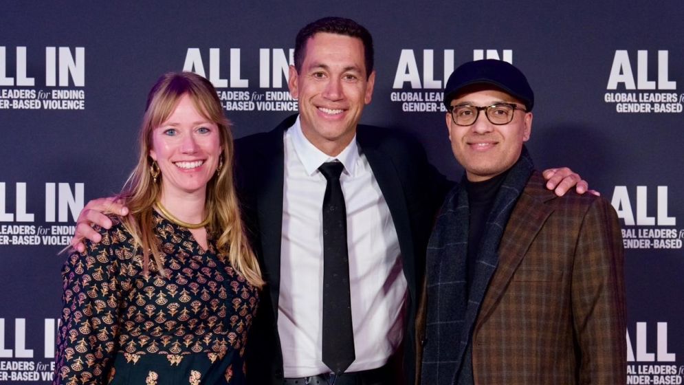 Taylor joins global leaders to launch initiative against gender-based violence