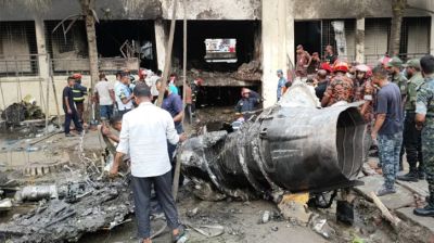 Milestone jet crash: Each family of killed victims to get Tk20 lakh from govt