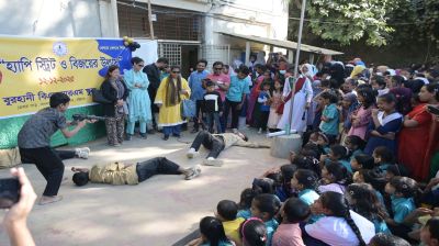 Spreading Smiles and Inclusion: BSRM School’s ‘Happy Street Day’