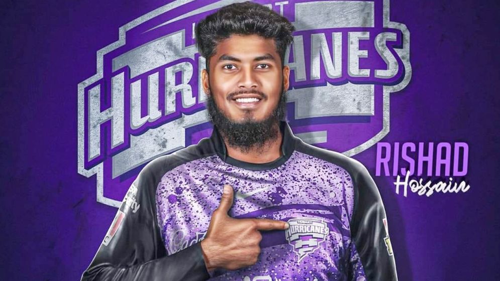 Rishad Hossain makes Big Bash debut as Hobart Hurricanes face Sydney Thunder