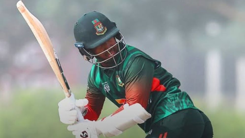Young Tigers set target of 226 against Sri Lanka
