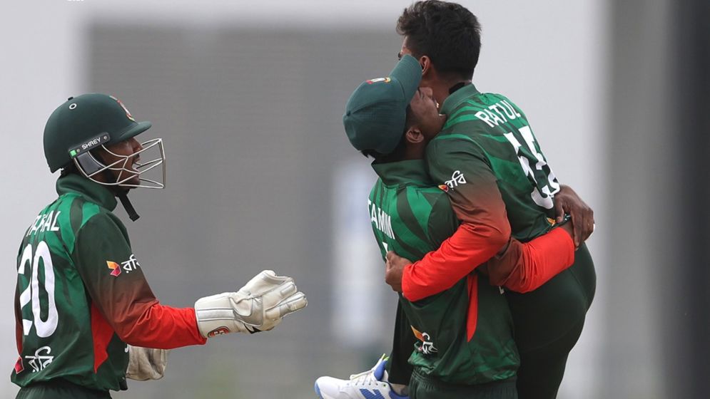 Bangladesh U-19 clinch 39-run victory over Sri Lanka