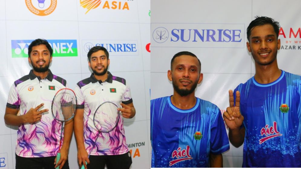 Bangladesh doubles pairs Jumar-Ohidul and Masud-Robin advance to quarter-finals