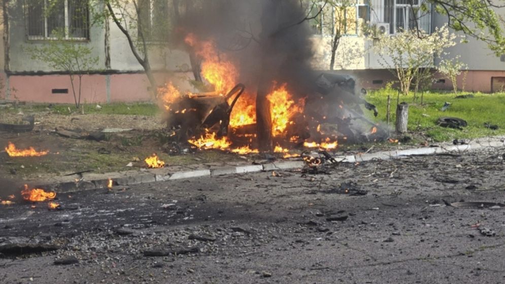 Major Russian drone and missile attack on Ukraine kills three, cuts power