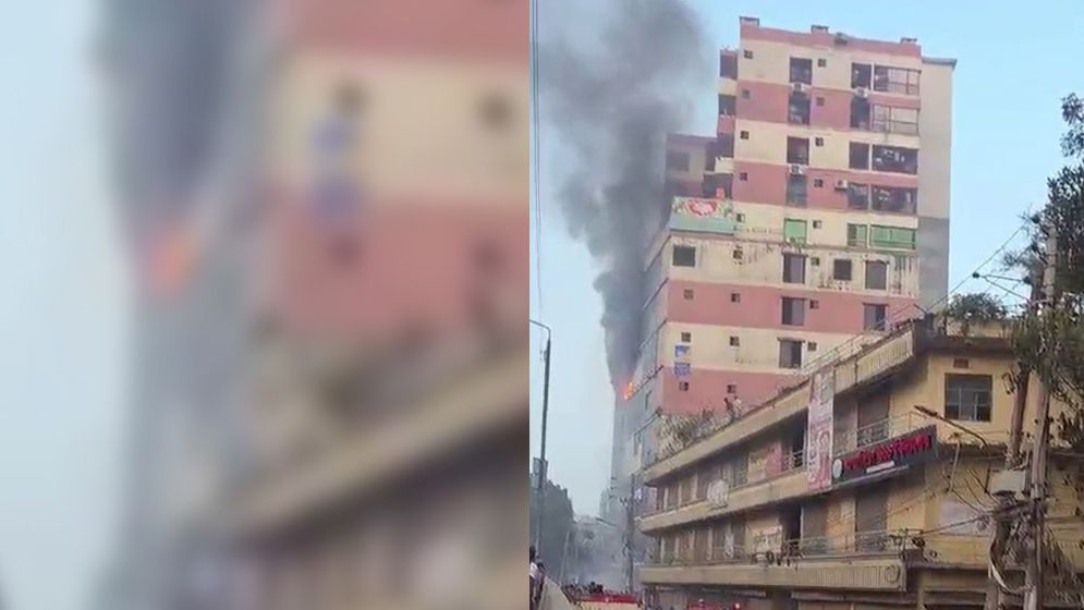 Babubazar multi-storey building fire under control