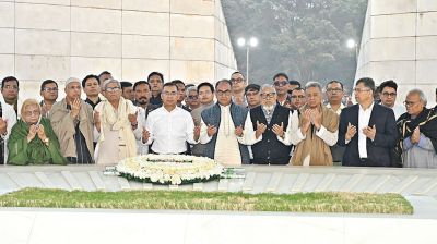 Tarique Rahman pays homage to Liberation War martyrs, Zia