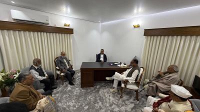 Tarique visits BNP chairperson’s office