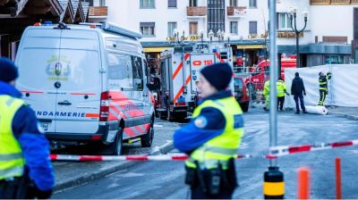 Around 40 believed dead in blast at Swiss New Year party