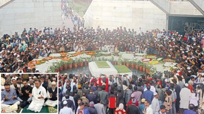 Prayers, tribute for Khaleda Zia continue