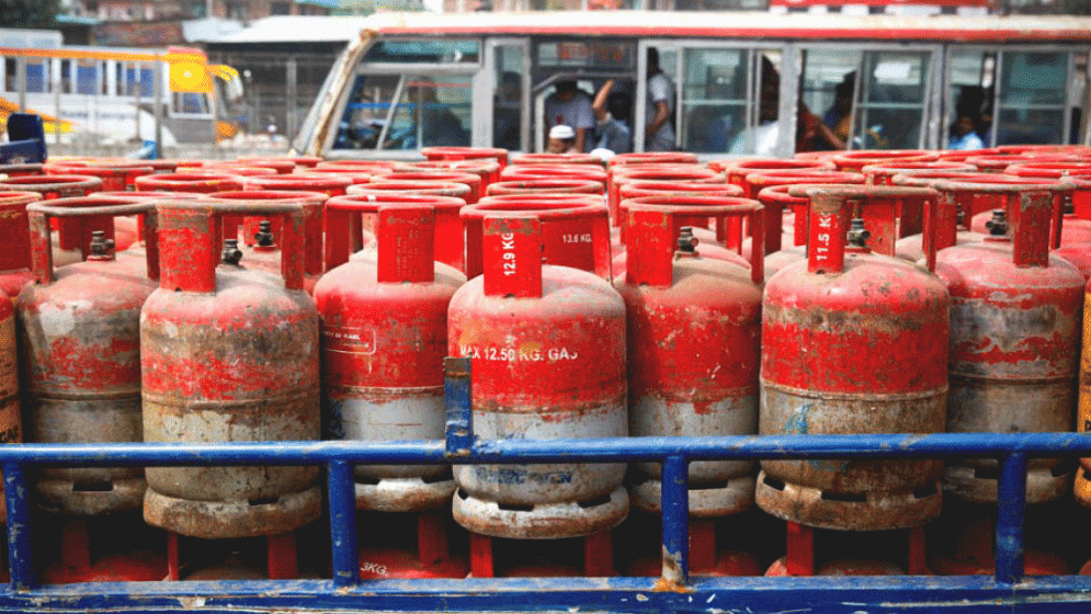 LPG price raised to Tk1,306 for January