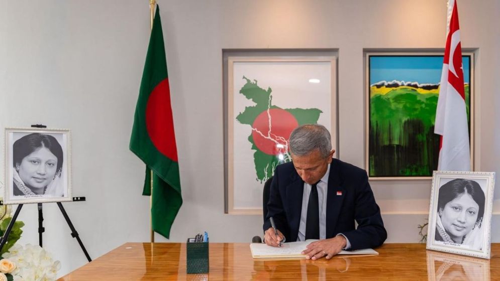 Singapore foreign minister condoles Khaleda Zia’s death
