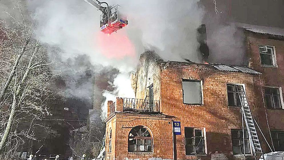 Russian drone, missile attacks kill 3 in Kyiv