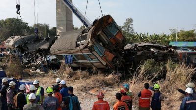 Two dead after another crane collapses in Thailand