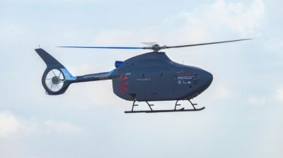 UK navy launches new crewless helicopter to counter North Atlantic threats