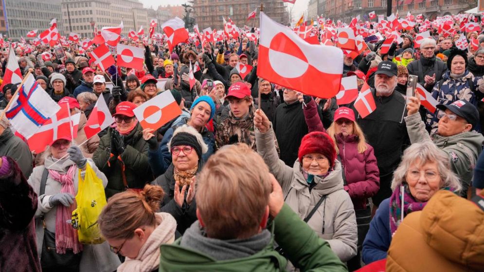 Thousands join anti-Trump 'Hands off Greenland' protests in Denmark