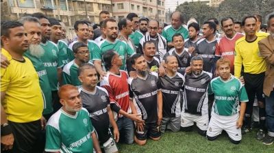 Mohammedan ex-footballers reunite for friendly match