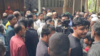 Jailed BCL leader’s wife, son laid to rest