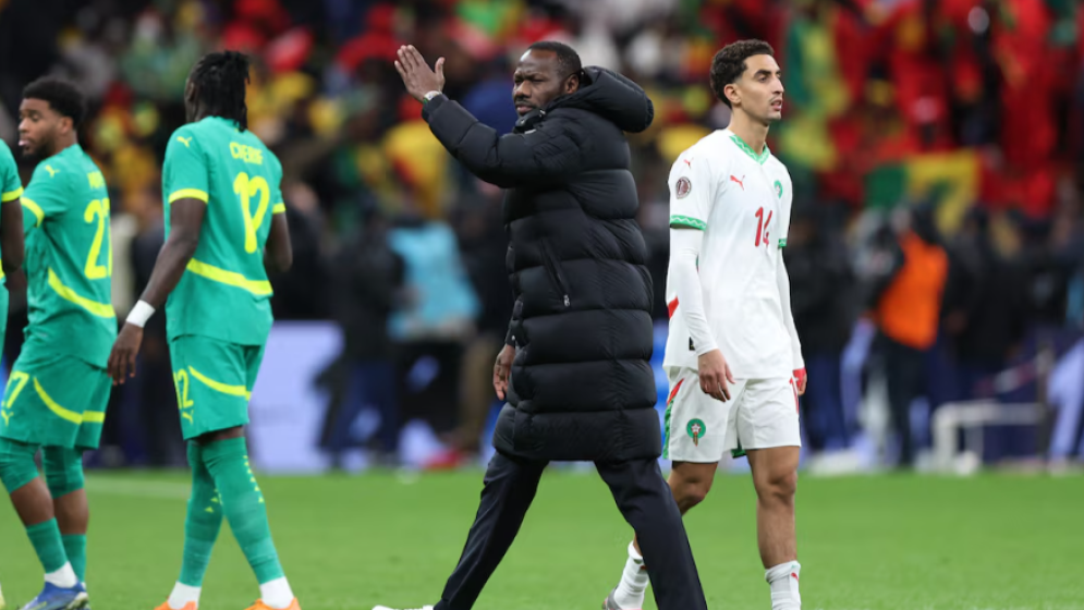 Senegal coach banned, fined over Cup of Nations final fracas