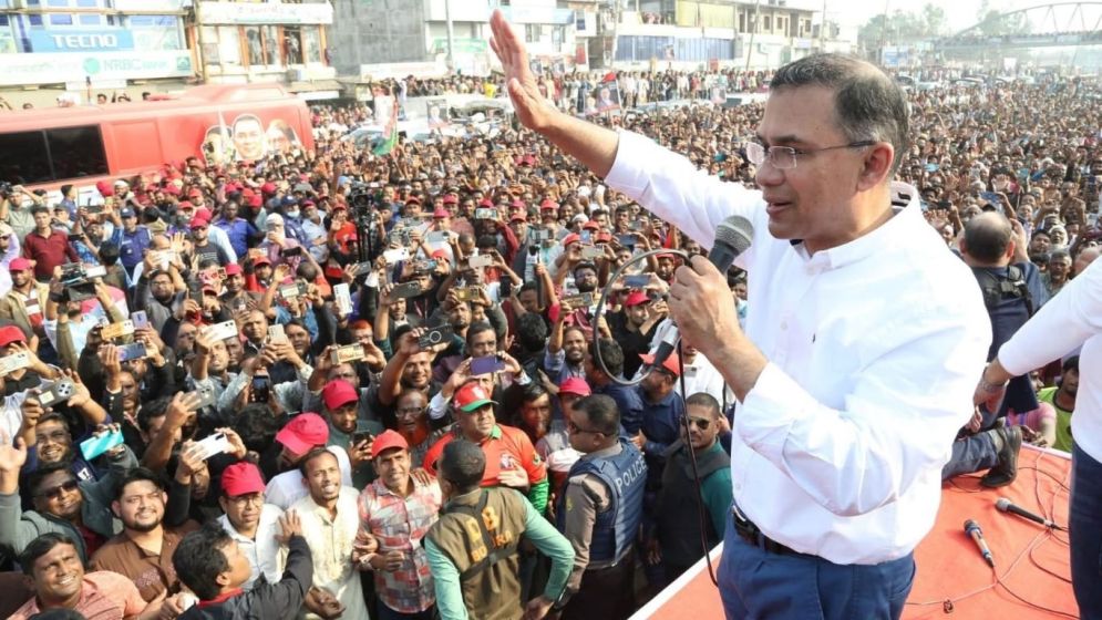 Prove Bogura is BNP’s stronghold: Tarique Rahman urges locals