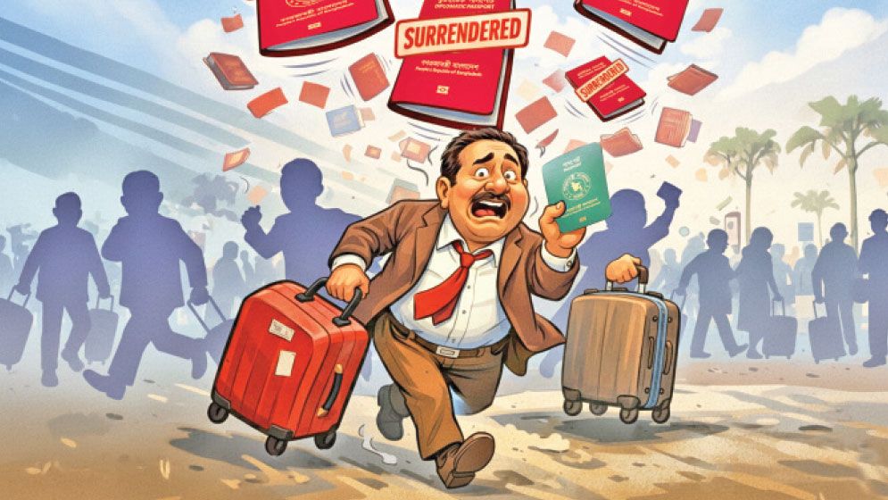 ‘A few advisers surrender diplomatic passports to leave country’