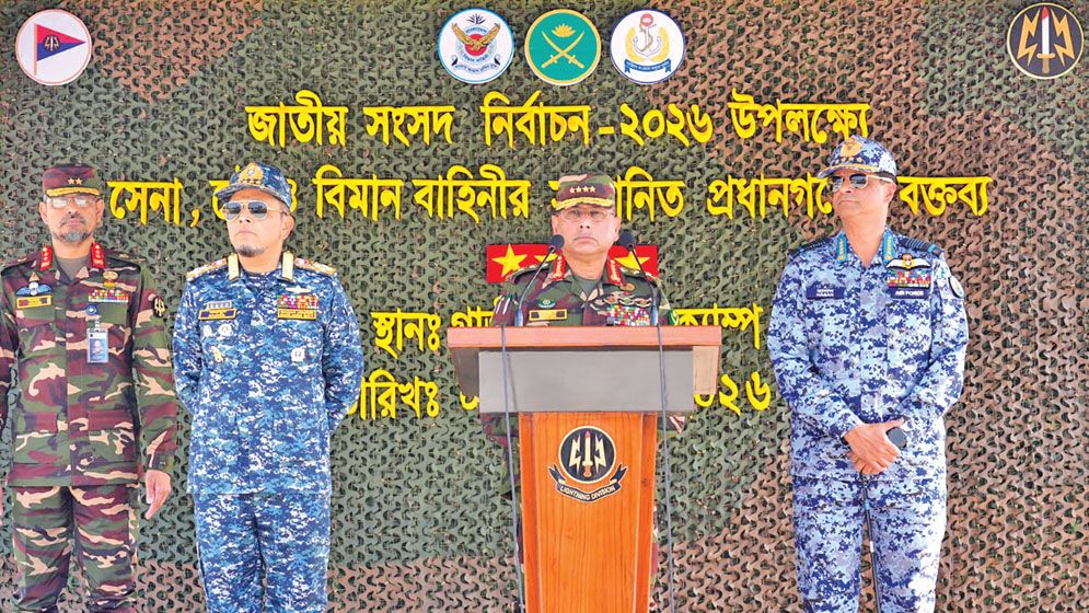 Armed forces chiefs stress neutrality ahead of polls