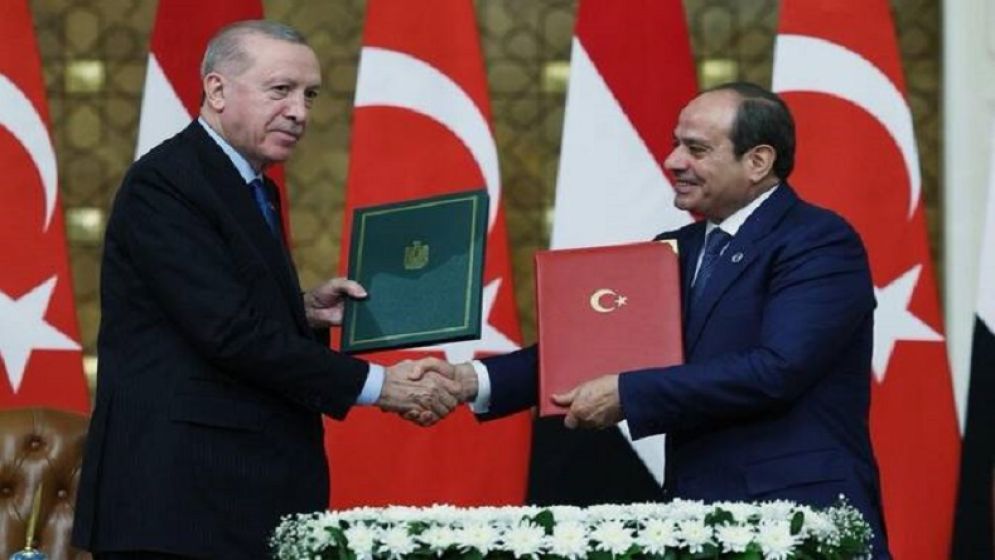 Turkey's Erdogan visits former rival Sisi to ink partnership deals
