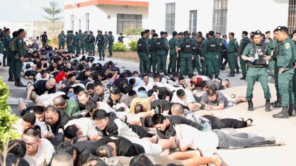 180 Myanmar workers rescued in raid on Cambodian scam centre